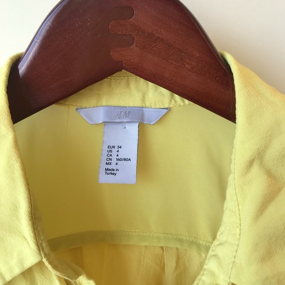 H&M Yellow Sleeveless Tunic - Picture 4 of 5